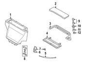 BMW Mount Bowden Cable - Genuine BMW 51477007056