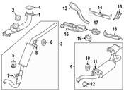 VW Exhaust Clamp - Genuine VW 7B0253141A