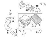 BMW Resonator Holder - Genuine BMW 13711436400