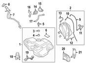 BMW Selective Catalytic Reduction (SCR) Catalyst - Genuine BMW 16197306321