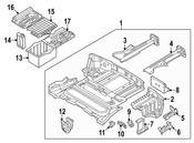 BMW Battery Box - Genuine BMW 51712268653