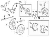 Mercedes Wheel Hub Assembly - Genuine Mercedes 2183300125
