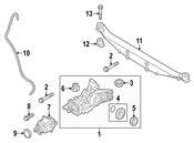 MINI Differential Mount Bolt - Genuine MINI 33309806436