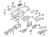 BMW Wood Panel Instrument Panel Right (Madeira) - Genuine BMW 51457899443