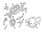 BMW Switch Adjuster Steering Column (Lhd) - Genuine BMW 61316911535