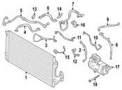BMW Refrigerant Temperature Sensor - Genuine BMW 64119305928