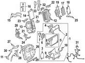 Audi HVAC Heater Hose (S5 S4 Q5) - Genuine Audi 8K0819342L