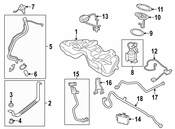 BMW Vapor Canister Purge Solenoid - Genuine BMW 13907619299