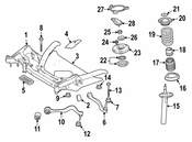 BMW Strut Assembly (E63) - Genuine BMW 31312283065