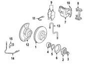 BMW Right Bracket F Pulse Generator Abs - Genuine BMW 34521165770