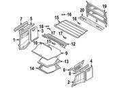 BMW Roller Blind (Grey) - Genuine BMW 51477122027