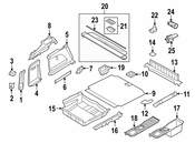 BMW Luggage Compartment Pan - Genuine BMW 51477371440