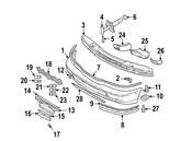 BMW Bumper Guard - Genuine BMW 51118226565