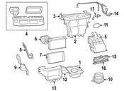 VW HVAC Evaporator Temperature Switch - Genuine VW 7B0907543
