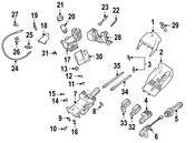 BMW Steering Lock - Genuine BMW 32321095995