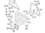 BMW Roller Sun Blind Right - Genuine BMW 51427137212