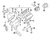 BMW Resonator - Genuine BMW 13711744467