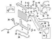 BMW Engine Coolant Expansion Tank - Genuine BMW 17137610369