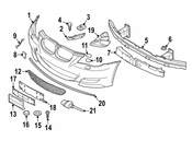 BMW Drilling Stencil - Genuine BMW 51117061663