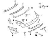 BMW Loading Sill Cover - Genuine BMW 51123416251