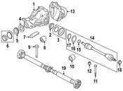 BMW Automatic Drive Shaft Gearbox (L=1620Mm) - Genuine BMW 26107563126