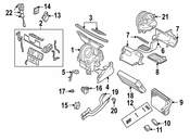 Mini Cooper HVAC Blower Motor - Genuine Mini 67326901862