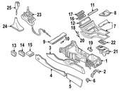 BMW Gearshift Assy Steptronic - Genuine BMW 25167525328