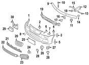 BMW Holder Icam Front (M Icam) - Genuine BMW 51118059950
