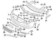 BMW Right Finisher - Genuine BMW 51117304060