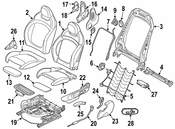 BMW Seat Module - Genuine BMW 61359459682