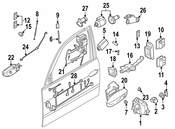 BMW Optical Conductor Door Handle Right - Genuine BMW 63318380168
