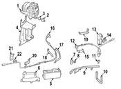 VW ABS Hydraulic Assembly - Genuine VW 701614111A