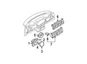 Mini Instrument Cluster Grommet - Genuine Mini 62101156043