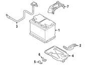 Audi VW Battery Tray - Genuine VW Audi 1EA915331C