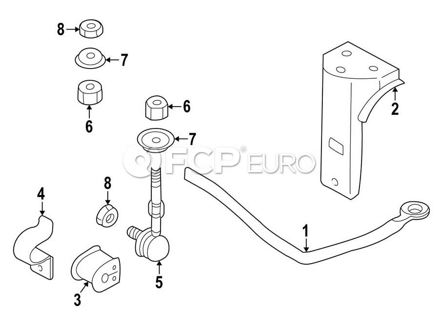 Volvo Stabilizer Bar Link Washer - Genuine Volvo 30871764 | FCP Euro