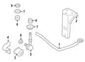 Volvo Stabilizer Bar Link Washer - Genuine Volvo 30871764