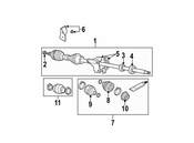 Volvo Drive Shaft Damper - Genuine Volvo 30865368