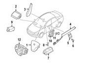 Volvo Air Bag Module (C70) - Genuine Volvo 31271170