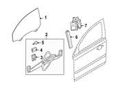 Volvo Power Window Motor Right (C30) - Genuine Volvo 31295236