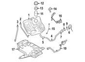 Volvo Vapor Canister Filter (C70 S40 V50) - Genuine Volvo 31273741