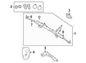 Volvo Steering Column Cover Lower (S40 V50) - Genuine Volvo 31340335