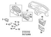 Volvo Instrument Cluster (V70) - Genuine Volvo 36050509