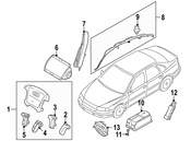 Volvo Air Bag Module - Genuine Volvo 8623492