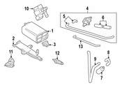 Volvo Vapor Canister Purge Solenoid - Genuine Volvo 9202035