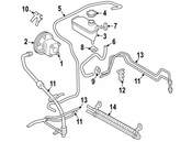 Volvo Power Steering Cooler - Genuine Volvo 30680191