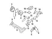Volvo Engine Coolant Inlet Flange - Genuine Volvo 30720321