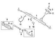Volvo Steering Shaft Seal Lower (S80) - Genuine Volvo 31340014