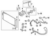 Volvo A/C Refrigerant Suction Hose (S80) - Genuine Volvo 31291461