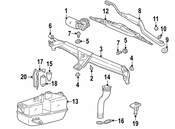 Volvo Windshield Wiper Motor - Genuine Volvo 9127586