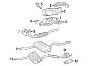 Volvo Catalytic Converter (C70) - Genuine Volvo 8603026